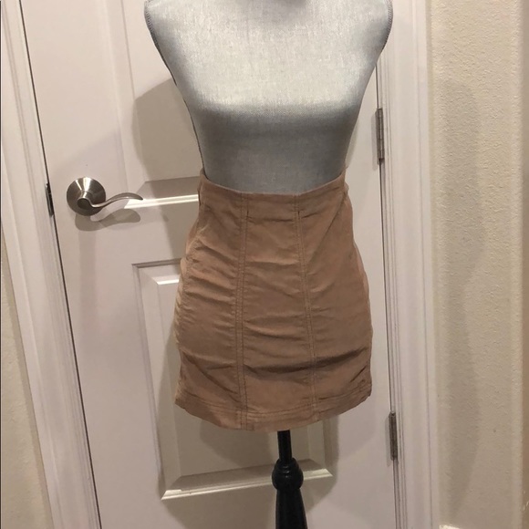 Free People Modern Femme Corduroy Skirt - Picture 1 of 2